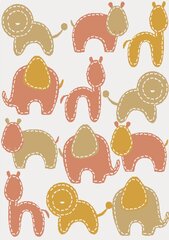 Vaikiškas kilimas Happy Day Dq3-4x 70x140 cm kaina ir informacija | Kilimai | pigu.lt