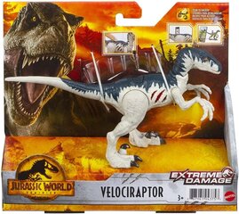 Dinozauro figūrėlė Velociraptor Mattel Jurassic World GWN14 kaina ir informacija | Žaislai berniukams | pigu.lt