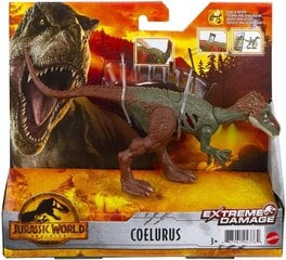 Dinozauro figūrėlė Coelurus Mattel Jurassic World GWN16 kaina ir informacija | Žaislai berniukams | pigu.lt