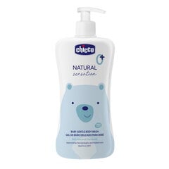 Гель деткий Chicco Деликатный Natural Sensation 0м+, 500 мл цена и информация | Косметика для мам и детей | pigu.lt