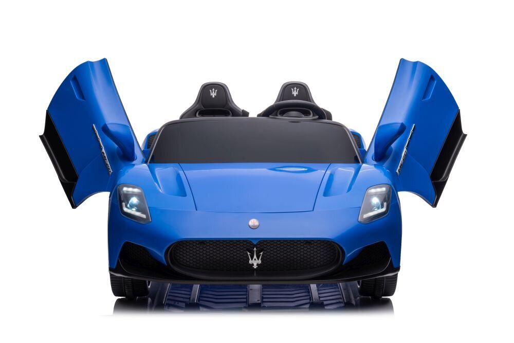 Dvivietis vaikiškas elektromobilis Maserati MC20 24V, mėlynas kaina ir informacija | Elektromobiliai vaikams | pigu.lt