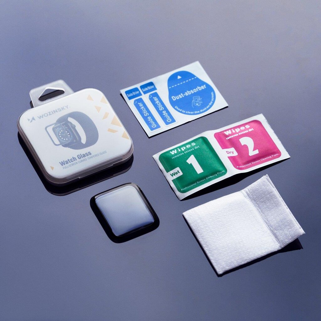 Wozinsky Full Glue Tempered Glass kaina ir informacija | Išmaniųjų laikrodžių ir apyrankių priedai | pigu.lt