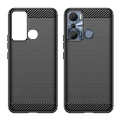 Carbon Case для Samsung Galaxy A6 ( A6 2018 ) черный цена и информация | Чехлы для телефонов | pigu.lt