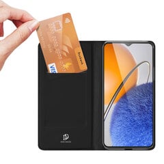 Dux Ducis Skin Pro case for Huawei nova Y61 flip cover card wallet stand black цена и информация | Чехлы для телефонов | pigu.lt