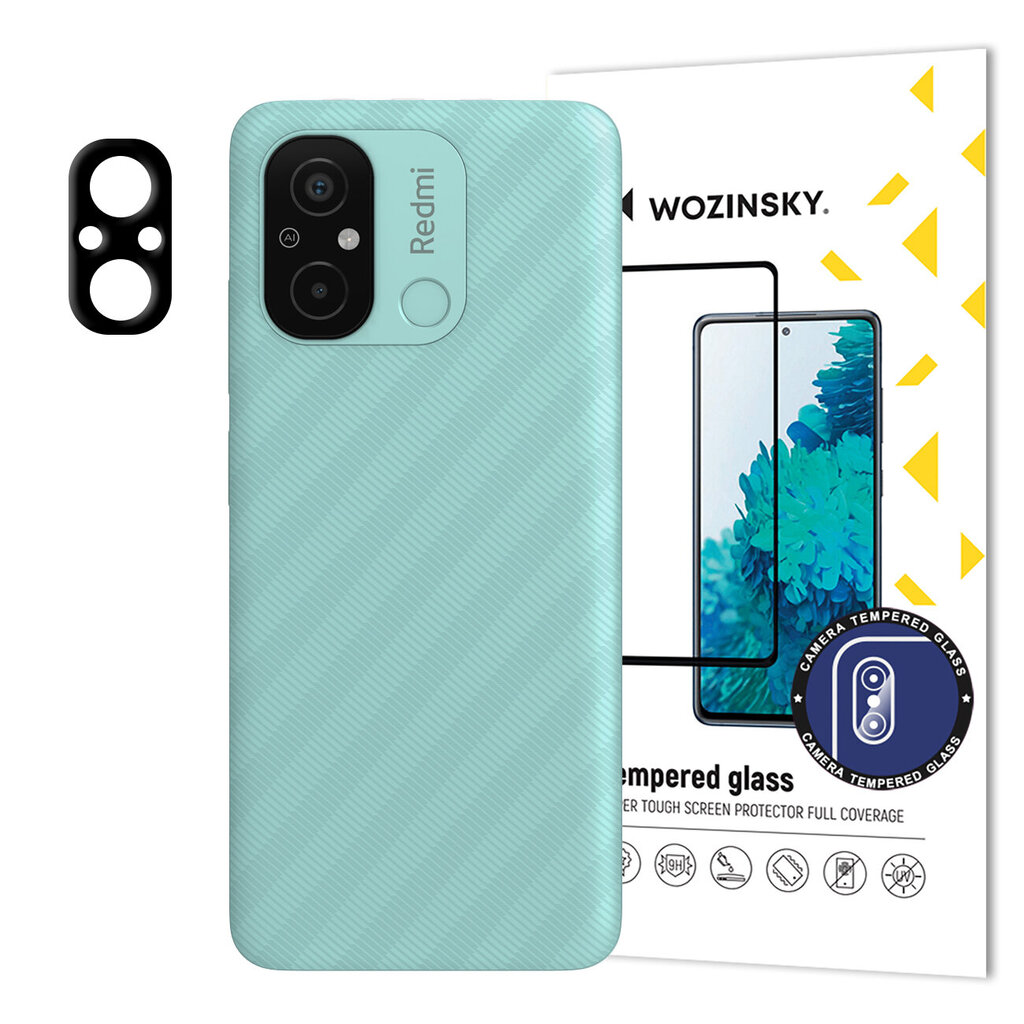 Wozinsky Full Camera Tempered Glass 9H kaina ir informacija | Apsauginės plėvelės telefonams | pigu.lt