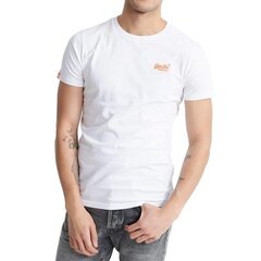 Ol neon lite tee superdry for men's white m1010026a01c M1010026A01C цена и информация | Футболка мужская | pigu.lt