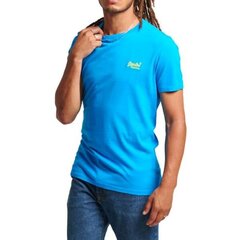 Marškinėliai vyrams Superdry M1010026A89G, mėlyni kaina ir informacija | Vyriški marškinėliai | pigu.lt