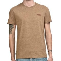 Marškinėliai vyrams Superdry M1011245A9EH, smėlio kaina ir informacija | Vyriški marškinėliai | pigu.lt