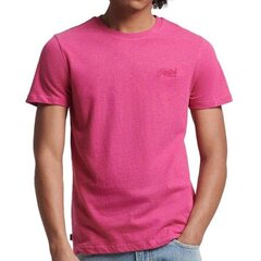 Vintage logo emb tee superdry for men's pink m1011245a9vs M1011245A9VS цена и информация | Мужские футболки | pigu.lt