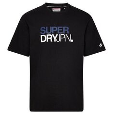 Logo loose tee superdry for men's black m1011726a02a M1011726A02A цена и информация | Футболка мужская | pigu.lt