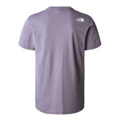 Marškinėliai vyrams The North Face NF0A2TX5N14, violetiniai kaina ir informacija | Vyriški marškinėliai | pigu.lt