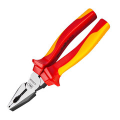 Insulated Labor-saving Combination Plier Deli Tools EDL512008 цена и информация | Механические инструменты | pigu.lt