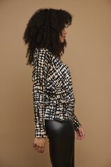 Женский свитер Rino&Pelle SPARKA, черно-белый цвет цена и информация | Женские кофты | pigu.lt