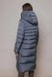 Rino&Pelle dvipusis moteriškas žieminis paltas KEILA, tamsiai pilkai mėlynas kaina ir informacija | Paltai moterims | pigu.lt