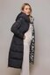 Rino&Pelle dvipusis moteriškas žieminis paltas KEILA, juodas kaina ir informacija | Paltai moterims | pigu.lt