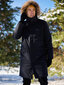 Huppa vyriška žieminė parka WERNER 1, juoda kaina ir informacija | Vyriškos striukės | pigu.lt