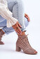 Aulinukai moterims Maciejka BSB25752.2681, rudi цена и информация | Aulinukai, ilgaauliai batai moterims | pigu.lt