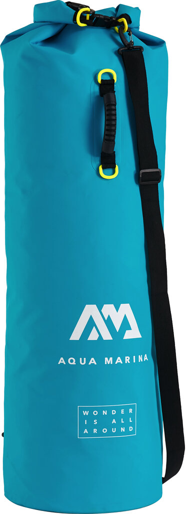 Vandeniui atsparus maišas Aqua Marina Dry Bag, 90l, šviesiai mėlynas kaina ir informacija | Vandeniui atsparūs maišai, apsiaustai nuo lietaus | pigu.lt