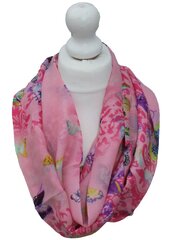 Тонкий круглый шарф с бабочками цена и информация | Женские шарфы, платки | pigu.lt