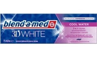 Blend-A-Med Зубная паста Cool Water, Защита и Освежение, 75 мл цена и информация | Зубные щетки, пасты | pigu.lt