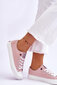Sportiniai batai moterims Cross Jeans, rožiniai цена и информация | Sportiniai bateliai, kedai moterims | pigu.lt