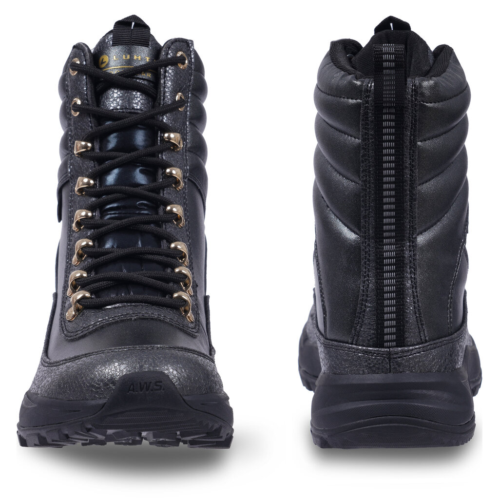 Luhta moteriški žieminiai batai HEHKUVA, juodi цена и информация | Aulinukai, ilgaauliai batai moterims | pigu.lt