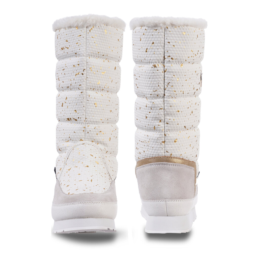 Luhta moteriški žieminiai batai VALKEA, balti kaina ir informacija | Aulinukai, ilgaauliai batai moterims | pigu.lt