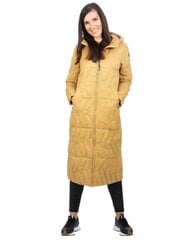 Luhta moteriškas žieminis paltas ALHOPAKKA, smėlio spalvos kaina ir informacija | Striukės moterims | pigu.lt