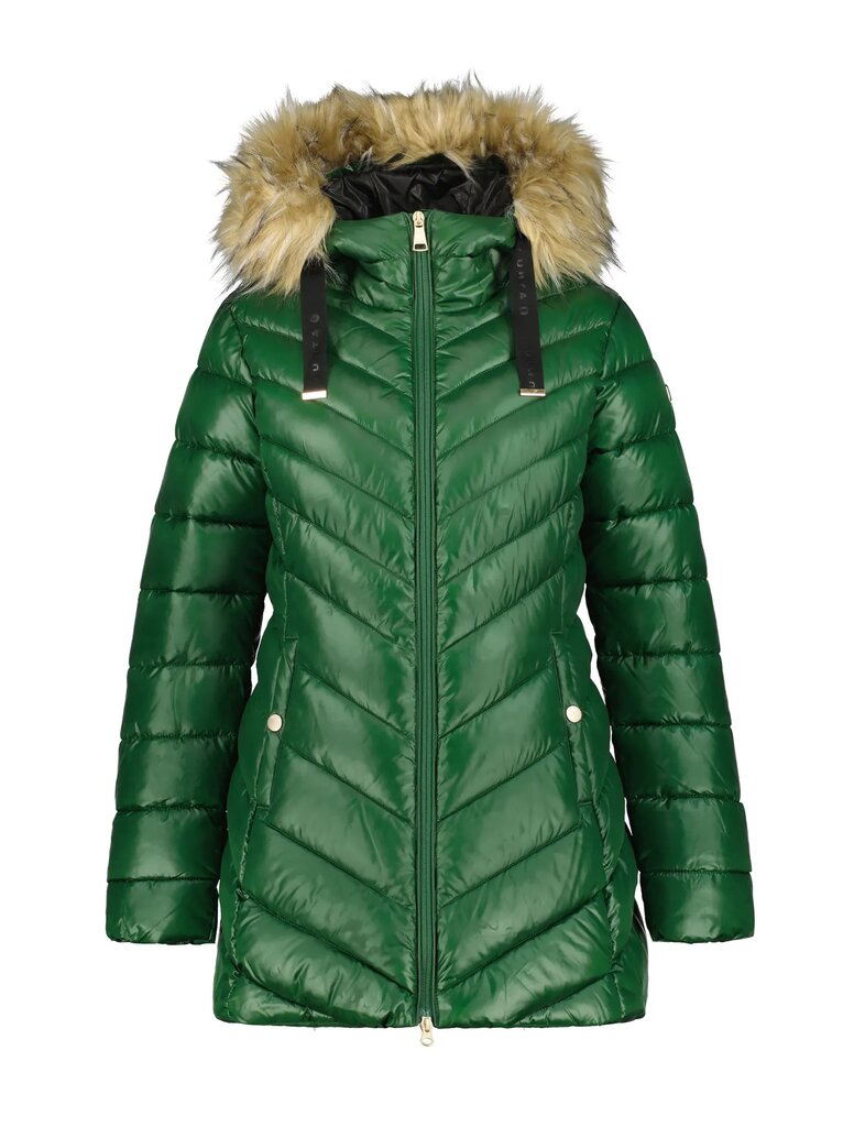 Luhta moteriška žieminė striukė HAUKIVUORI, tamsiai žalia kaina | pigu.lt