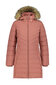 Luhta moteriškas žieminis paltas HAUKKALA, rožinis kaina ir informacija | Striukės moterims | pigu.lt