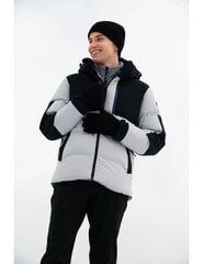 Luhta мужская зимняя куртка KAURIALA, серо-черная цена и информация | Мужские куртки | pigu.lt