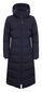 Luhta moteriškas žieminis paltas IISALMI, tamsiai mėlynas kaina ir informacija | Striukės moterims | pigu.lt