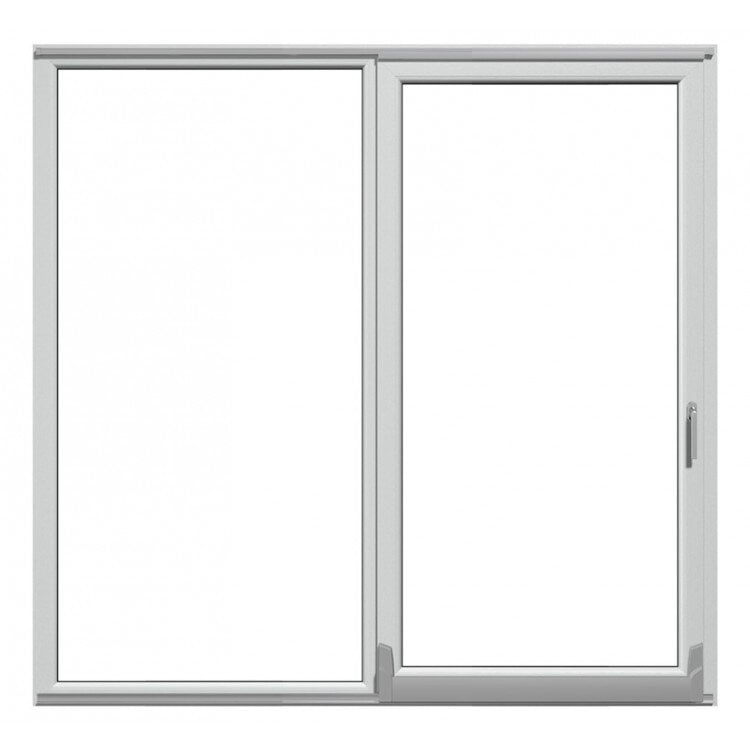 Stumdomos terasos durys, baltos spalvos kaina ir informacija | Plastikiniai langai | pigu.lt