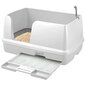 XL 2 pakopų kačių tualetas (dėžė + 2 X 1,6 kg granulės + 4 sugeriantys įklotai) XL Tidy cats Breeze litter box BIG Originali versija iš Japonijos. Japoniškas kačių tualetas kaina ir informacija | Kačių tualetai | pigu.lt