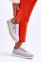 Ažūriniai sportiniai batai moterims Cantare 24856-H, balti цена и информация | Спортивная обувь, кроссовки для женщин | pigu.lt