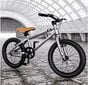 BMX dviratis Aoli 20", pilkas цена и информация | Dviračiai | pigu.lt