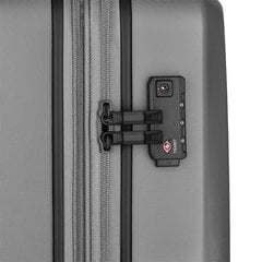 Mažas lagaminas Wenger Motion, pilkas kaina ir informacija | Lagaminai, kelioniniai krepšiai | pigu.lt