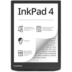 PocketBook электронная книга InkPad 4 7,8" 32GB, черный цена и информация | PocketBook Компьютерная техника | pigu.lt