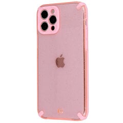 Чехол Armor Glitter Case для Iphone 12 Pro розовый цена и информация | Чехлы для телефонов | pigu.lt
