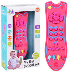 Игрушечный пульт дистанционного управления телевизором, розовый цена и информация | Игрушки для малышей | pigu.lt