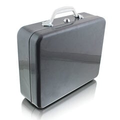 металлический ящик для денег 30 см, черный цена и информация | Сейфы | pigu.lt