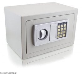 Elektroninis seifas, 310mm x 200mm x 220mm, pilkas kaina ir informacija | Seifai | pigu.lt
