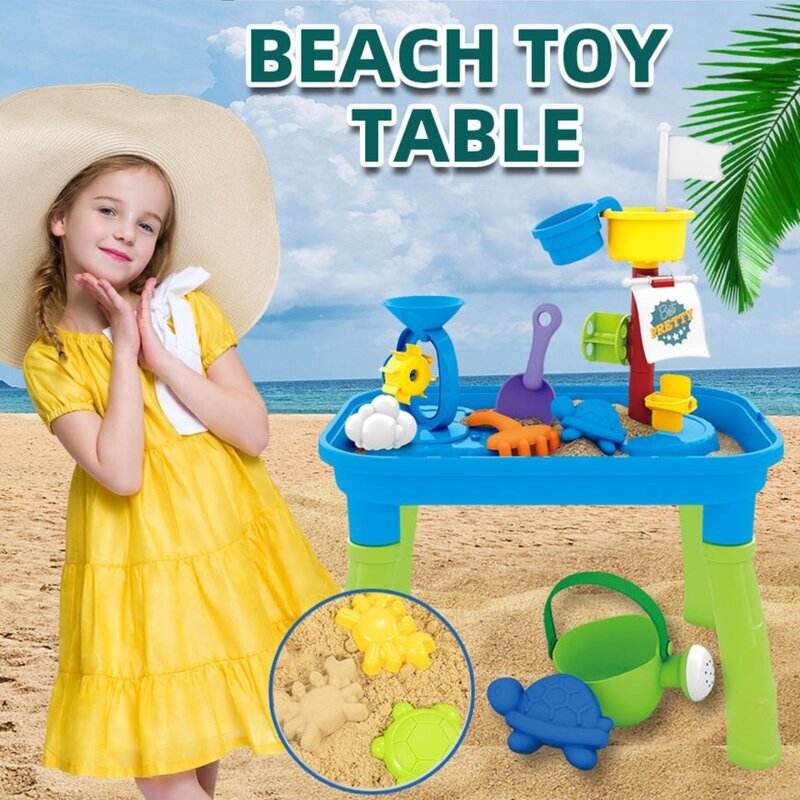 Smelio ir vandens stalas Woopie 2in1 Pirate Ship kaina ir informacija | Vandens, smėlio ir paplūdimio žaislai | pigu.lt