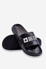 Šlepetės vyrams Big Star Shoes BSB25647.1268, juodos kaina ir informacija | Vyriškos šlepetės, basutės | pigu.lt