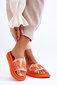 Šlepetės moterims Brave 25230-H, oranžinės цена и информация | Šlepetės moterims | pigu.lt
