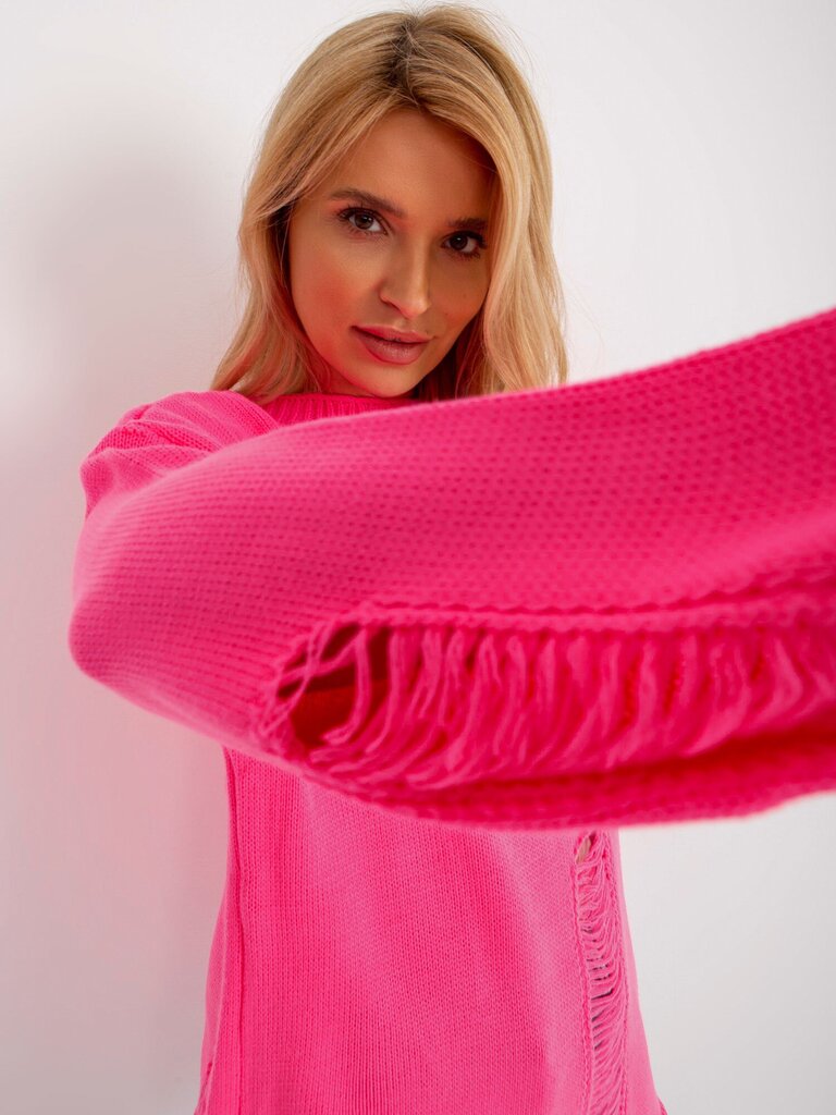 Megztinis moterims Badu 2016103350469, rožinis kaina ir informacija | Megztiniai moterims | pigu.lt