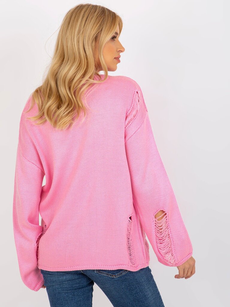 Megztinis moterims Badu 2016103350483, rožinis kaina ir informacija | Megztiniai moterims | pigu.lt