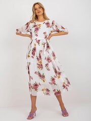 Suknelė moterims Lakerta 2016103361106, balta kaina ir informacija | Suknelės | pigu.lt