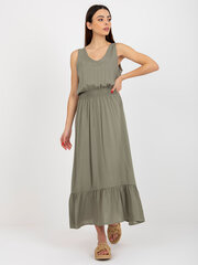 Suknelė moterims Factory Price 4063813474464, žalia kaina ir informacija | Suknelės | pigu.lt