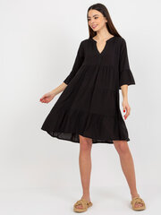Suknelė moterims Factory Price 4063813473276, juoda kaina ir informacija | Suknelės | pigu.lt